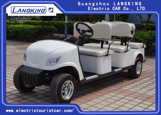 Κίνα 24km/H 6 ηλεκτρικό αυτοκίνητο Seater, ηλεκτρικά κάρρα 48V/3KW γκολφ λεσχών με τον κάδο Y065 προμηθευτής