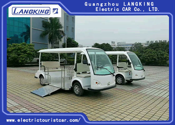 Κίνα 5 ηλεκτρικό αυτοκίνητο τουριστών επιβατών με την αναπηρική καρέκλα για τα άτομα με ειδικές ανάγκες, Max.Speed 28km/h προμηθευτής