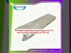 Ανθεκτικό 4 τροχών ηλεκτρικό γκολφ buggy μέρη 8-23 θέσεις Για Ηλεκτρικό περιοδεία αυτοκίνητο μαλακό κάθισμα