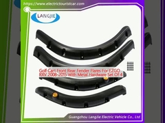 Πλακέτες προφυλακτήρα πίσω και εμπρός για EZGO RXV 2008-2015 με μεταλλικό εξοπλισμό