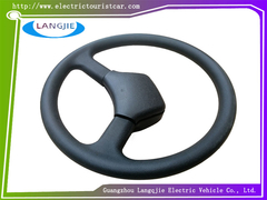 Το τιμόνι από δέρμα Marshell με σχεδιασμό αντιγλιστρούμενης υφής για αυτοκίνητα περιοδείας