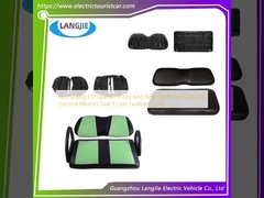 Ζεστό πώληση PU δερμάτινο εμπρός και πίσω Golf Cart Club αυτοκίνητο General Motors κάλυψη καθίσματος Κάλυψη δέρματος