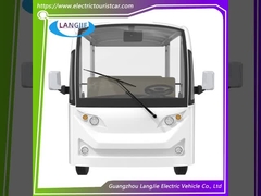 14 θέσεις Ηλεκτρικό τουριστικό αυτοκίνητο και αποδοτικότητα με ρυθμιστή κινητήρα AC για παιδικό τουριστικό λεωφορείο 72V 7.5KW
