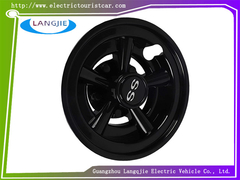 8 ιντσών Golf Cart Yamaha Black Circular Wheel Hub Cover Τμήματα