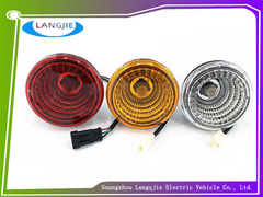 Τέσσερις τροχούς Ηλεκτρικό Sightseeing Car 11MM Πίσω Φως LVTONG Υγιεινής Οχήματος πίσω πίσω φως