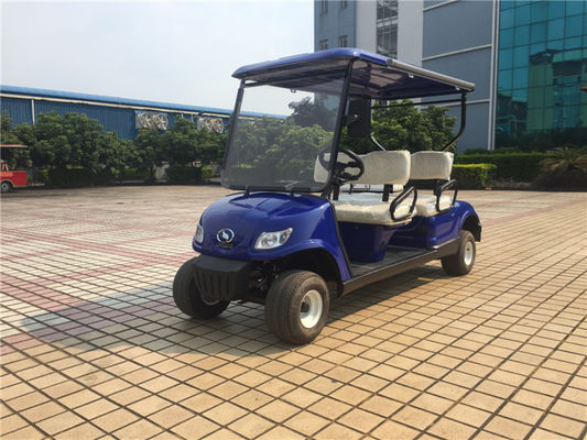 Κίνα Άσπρο κάρρο γκολφ μπαταριών 48v, επιταχυντής δύο επιβατών λεσχών αυτοκινήτων αυτοκινήτων γκολφ προμηθευτής