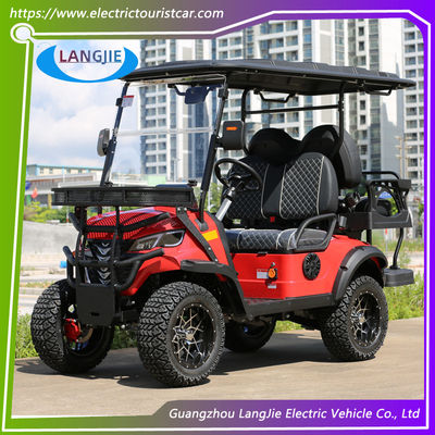 ποιότητας  4 Wheel Electric Golf Cart 4 Seats Resort Car AC Motor Electric Car Tour for Hotel εργοστάσιο