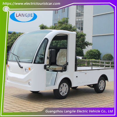 Καλή τιμή. Λευκό ηλεκτρικό φορτηγό παράδοσης 2 θέσεων AC 48V Ηλεκτρικά οχήματα για εργοστάσια σε απευθείας σύνδεση