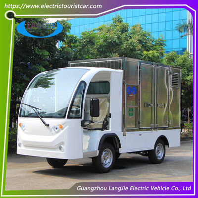 Καλή τιμή. 5KW ισχυρός κινητήρας αριστερό χειροκίνητο ηλεκτρικό βαγόνι 2 θέσεων ηλεκτρικό φορτηγό με στέγη σε απευθείας σύνδεση