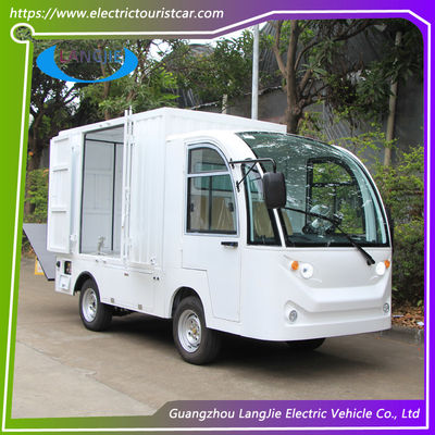 Καλή τιμή. Δύο καθισμάτων τροφίμων φορτηγών ηλεκτρικό ωφέλιμο φορτίο κιβωτίων 900kg φορτίου αποσκευών εσωκλειόμενο κάρρο για το πάρκο σε απευθείας σύνδεση