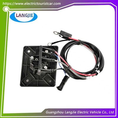 Καλή τιμή. Ezgo Νέο περιπολικό αυτοκίνητο Golf Cart Μαύρη πρίζα φόρτισης σε απευθείας σύνδεση