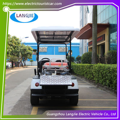 Καλή τιμή. 2 καθίσματα + 1 κρεβάτι Πολλαπλάσιο επιβάτη Ηλεκτρικό αυτοκίνητο ασθενοφόρου 48V AC κινητήρα για πάρκινγκ σε απευθείας σύνδεση