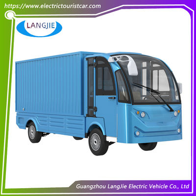 Καλή τιμή. 2 θέσεις 72V φορτηγό καρότσι Λευκό ηλεκτρικό καρότσι με μεγάλο κουτί φορτίου για εργοστάσιο σε απευθείας σύνδεση