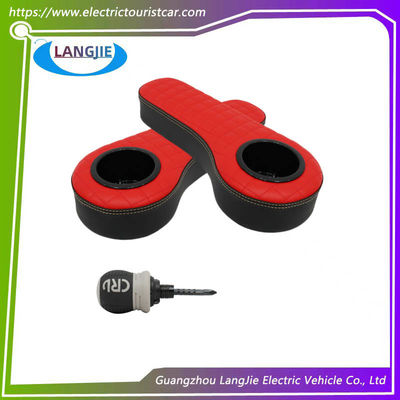 Καλή τιμή. Πηγή Κατασκευαστής Καροτσάκι γκολφ EZGO Σφουγγαρισμένο κόκκινο στηρίγμα χεριών με εξαρτήματα συσκευασίας εγκατάστασης σε απευθείας σύνδεση