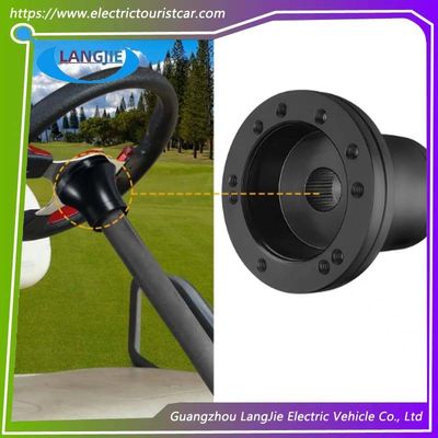 Καλή τιμή. Εταιρική πώληση εξαρτημάτων καροτσιού γκολφ EZGO TXT Μαύρο κυκλικό τιμόνι σε απευθείας σύνδεση