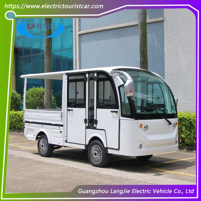 Καλή τιμή. Αεροδρόμιο Ηλεκτρικό φορτηγό αυτοκίνητο 5 θέσεων Ηλεκτρικό αυτοκίνητο 48V κινητήρα εναλλασσόμενου ρεύματος με στέγη για πάρκινγκ σε απευθείας σύνδεση