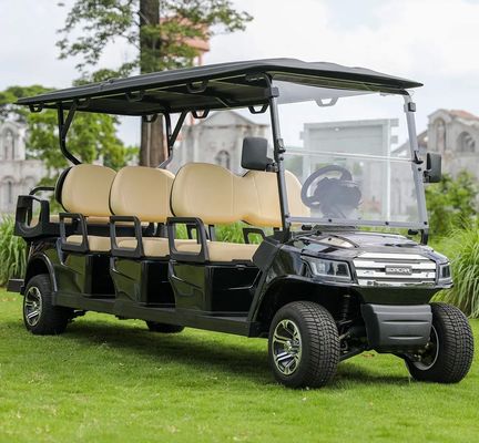 Καλή τιμή. 8 Seats Electric Golf Cart With 48V Battery And 30% Gradeability For Golf Courses And Tourist Resorts σε απευθείας σύνδεση