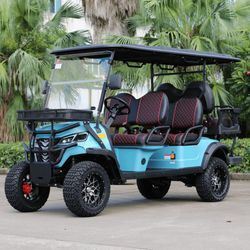 Καλή τιμή. Luxury 6 Seater Electric Golf Cart with 72V/48V Lithium Battery 40km/h Max Speed and 80km Range σε απευθείας σύνδεση
