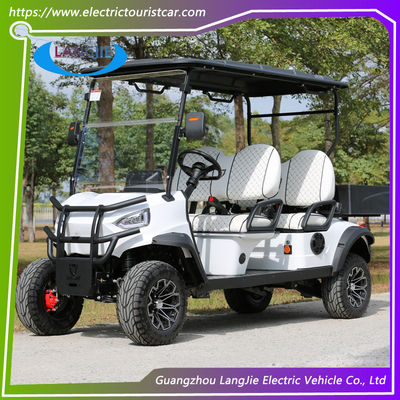 Χονδρικό ηλεκτρικό κάρο γκολφ Buggy Προσαρμόσιμη 4 θέσεις ηλεκτρικό αυτοκίνητο Club αυτοκίνητο Mini off-road κυνηγία