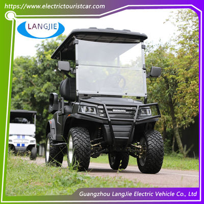 Σηκωμένο 4 τροχούς Clubcar Golf Buggy Cart 4 θέσεις Ηλεκτρικό Club Car Προεδρικό Golf Cart