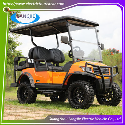 4 τροχούς Ηλεκτρικό καρότσι γκολφ 48V AC Motor Color Option Club Car για το γήπεδο γκολφ του πάρκου