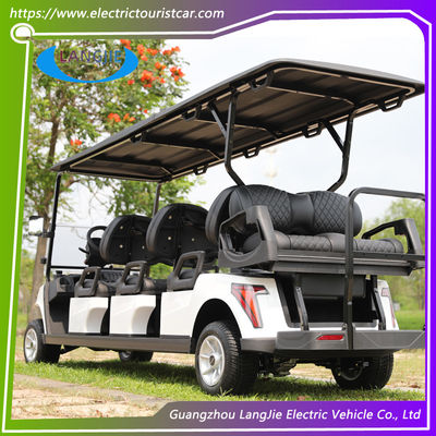 Κατασκευή 48 Volt Club Car Club Car Προεδρικό 8 θέσεων Golf Cart AC Motor For Resort