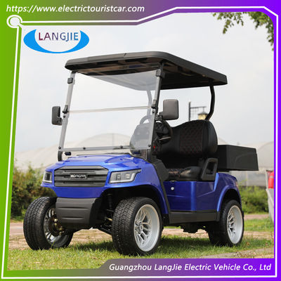 48 Volt Club Car Ηλεκτρικό Φορτηγό Αυτοκίνητο 2 θέσεις AC Motor Ηλεκτρικό Καροτσάκι Τροφίμων για το Resort