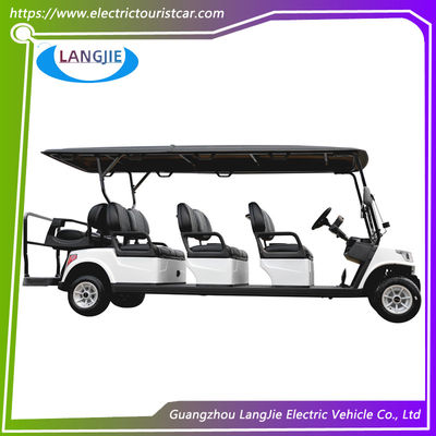 8 Επιβάτες Golf Cart 5KW AC MOTOR Buggy Golf Cart για το θέρετρο και το χωριό