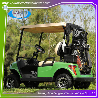 Ασφάλεια Ηλεκτρικό Golf Buggy 2 θέσεις Ηλεκτρικό αυτοκίνητο AC κινητήρα με δωρεάν συντήρηση μπαταρία οξέος