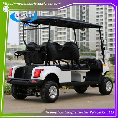 4 τροχούς ηλεκτρικό κάρο γκολφ 4 θέσεις AC Motor Tourist Car Hire For Resort Car