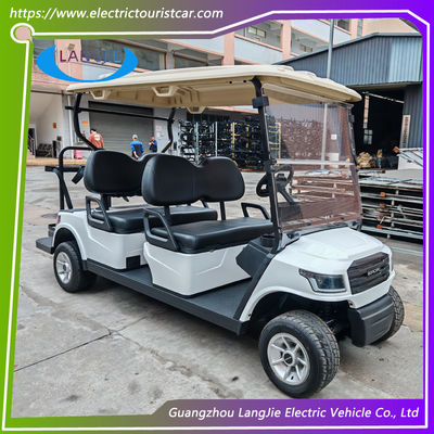 48 Volt Club Car Τέσσερις θέσεις Ηλεκτρικό αυτοκίνητο AC ελεγκτής Ηλεκτρικό Golf Club Cart Για ξενοδοχείο