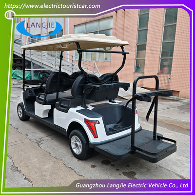 Ηλεκτρικό Golf Buggy 2 θέσεις με κινητήρα AC 48 Volt Club Car για ξενοδοχείο Αεροδρόμιο