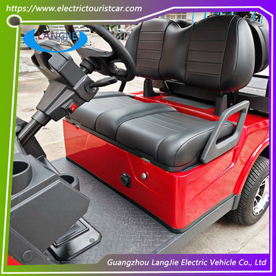 4 θέσεις 4 τροχούς ηλεκτρικό κάρο γκολφ AC Tourist Car Hire For City Walking Street