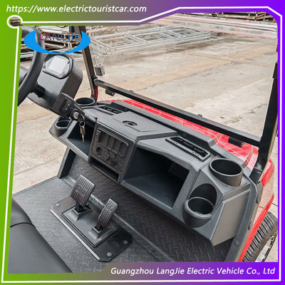 4 θέσεις Ηλεκτρικό Τουριστικό Αυτοκίνητο 5kW AC Motor 80χλμ Ακτίνα Υψηλής απόδοσης και ανθεκτικό για γήπεδα γκολφ και θέρετρα