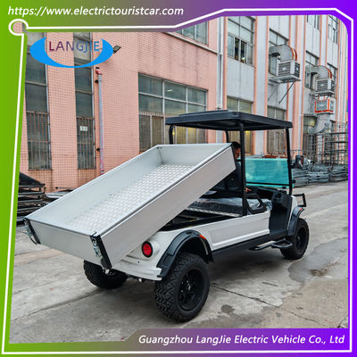 2 θέσεις Ηλεκτρικό καροτσάκι αποσκευών 48V AC Motor Driven Battery Powered Carry Van For Park