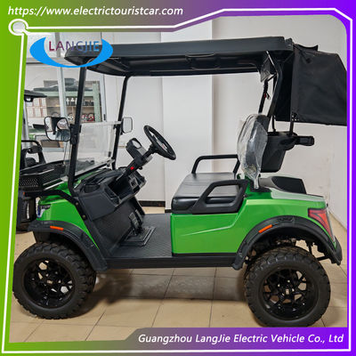2 θέσεις Star Electric Golf Cart AC Motor Ηλεκτρικό επιβατικό λεωφορείο με έγκριση CE για εξοχικό αυτοκίνητο