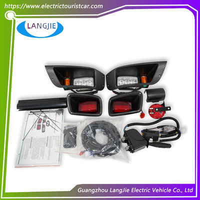 12V DC LED Προς τα εμπρός φώτα κεφαλή Φρένο πίσω λυχνάρια Kit για EZGO TXT