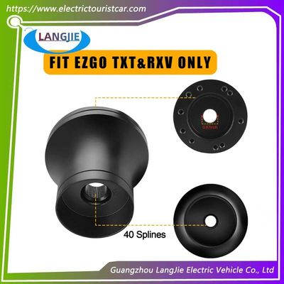 EZGO TXT Ζεστό πώληση Βάση τιμονιού Μαύρος τροχός Hub Adapter Club Golf Automotive ανταλλακτικά
