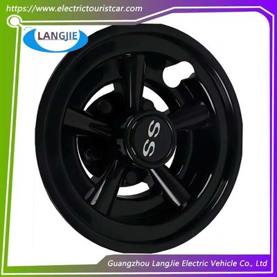 8 ιντσών Golf Cart Yamaha Black Circular Wheel Hub Cover Τμήματα