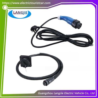 Συμπλέκτης φορτιστή EXCAR και πρίζα σύνδεσης 220V