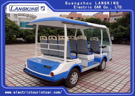 8 Seater που αναρριχείται στο ηλεκτρικό αυτοκίνητο τουριστών δυνατότητας 18% με το ιατρικό στήθος για τον αερολιμένα