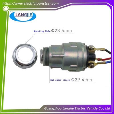 LVTONG 2-Wire 3-Wire Start Switch Lock Is Used For Electric Sightseeing Vehicles And Golf Carts