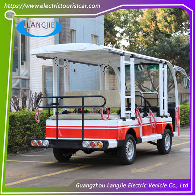 8 Seater που αναρριχείται στο ηλεκτρικό αυτοκίνητο τουριστών δυνατότητας 18% με το ιατρικό στήθος για τον αερολιμένα