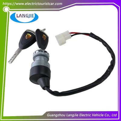 Golf Cart LVTONG 2-Wire Universal Start Lock Cylinder Complete Set Of Key Switch Assembly