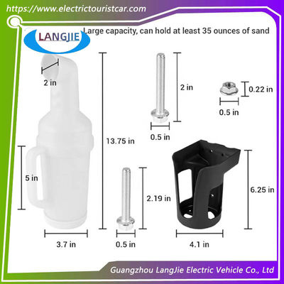 Αξεσουάρ για ηλεκτρικό καρότσι γκολφ EZGO, σετ βίδας για μπουκάλι άμμου