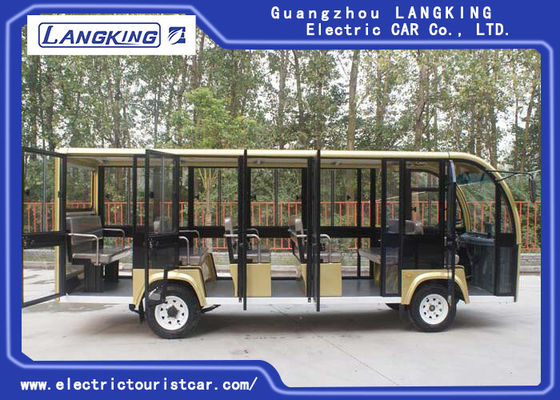 Ηλεκτρικό λεωφορείο επίσκεψης 18 Seater για την πανεπιστημιούπολη/τα χωριά/τους αερολιμένες/την τελική ΣΥΝΕΧΉ μηχανή 72V 6.3KW
