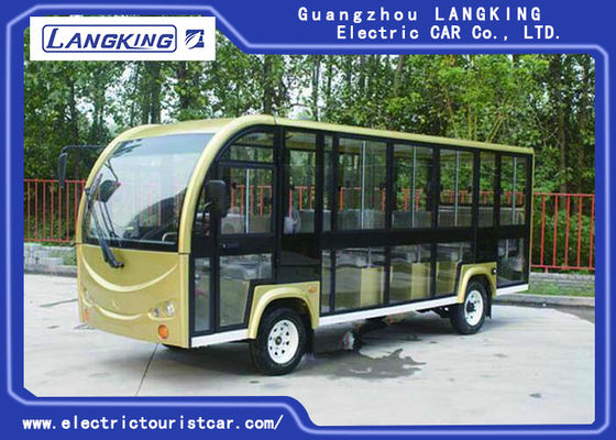 Ηλεκτρικό λεωφορείο επίσκεψης 18 Seater για την πανεπιστημιούπολη/τα χωριά/τους αερολιμένες/την τελική ΣΥΝΕΧΉ μηχανή 72V 6.3KW