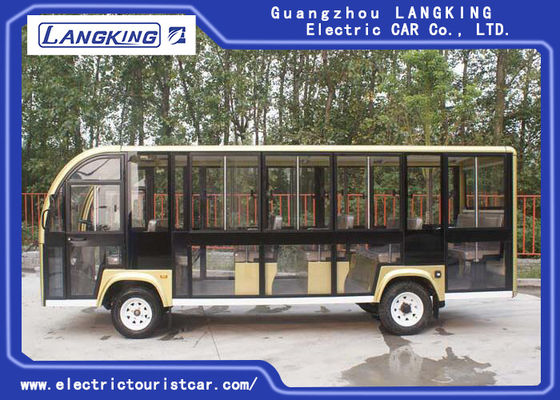 Ηλεκτρικό λεωφορείο επίσκεψης 18 Seater για την πανεπιστημιούπολη/τα χωριά/τους αερολιμένες/την τελική ΣΥΝΕΧΉ μηχανή 72V 6.3KW