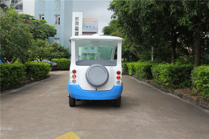 Μπλε/άσπρο ηλεκτρικό αυτοκίνητο γκολφ με το γυαλί ινών Toplight 4 καθίσματα για το θέρετρο 2